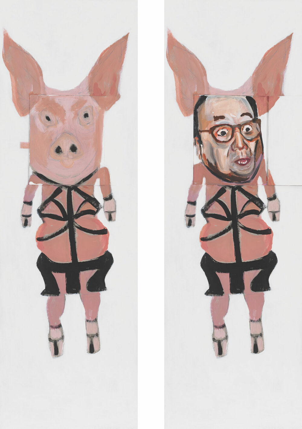 François Hollande, le petit cochon rose – 2021